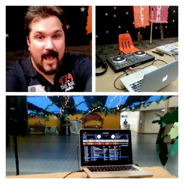 My fourth year in a row DJing Millsap Elementary's