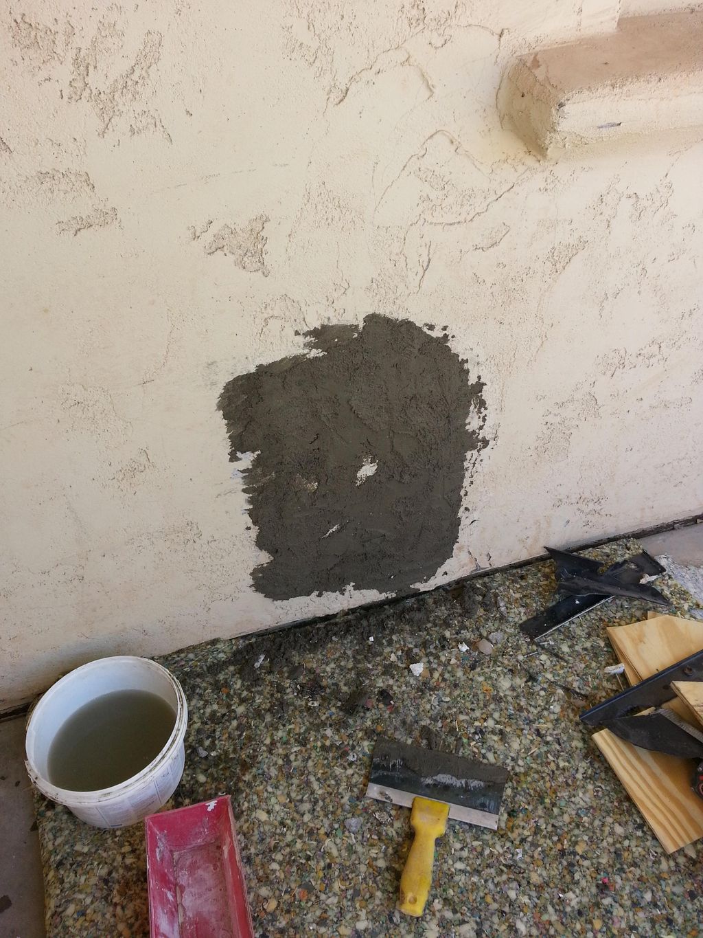 Wall patching for when you move, and new owners wa