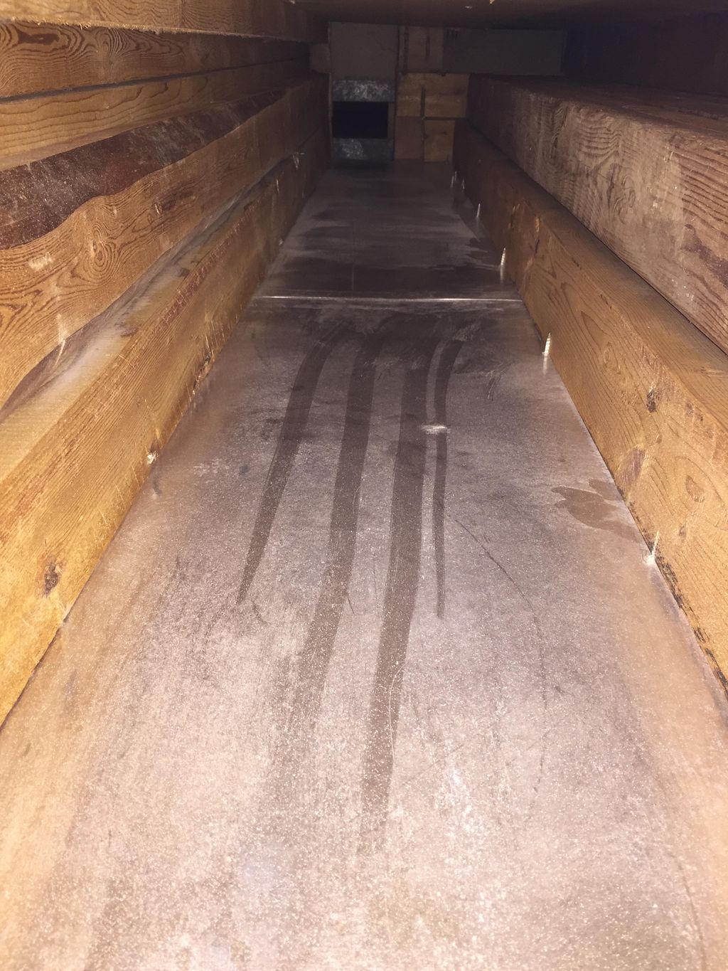 Main line deep cleaning (after)
