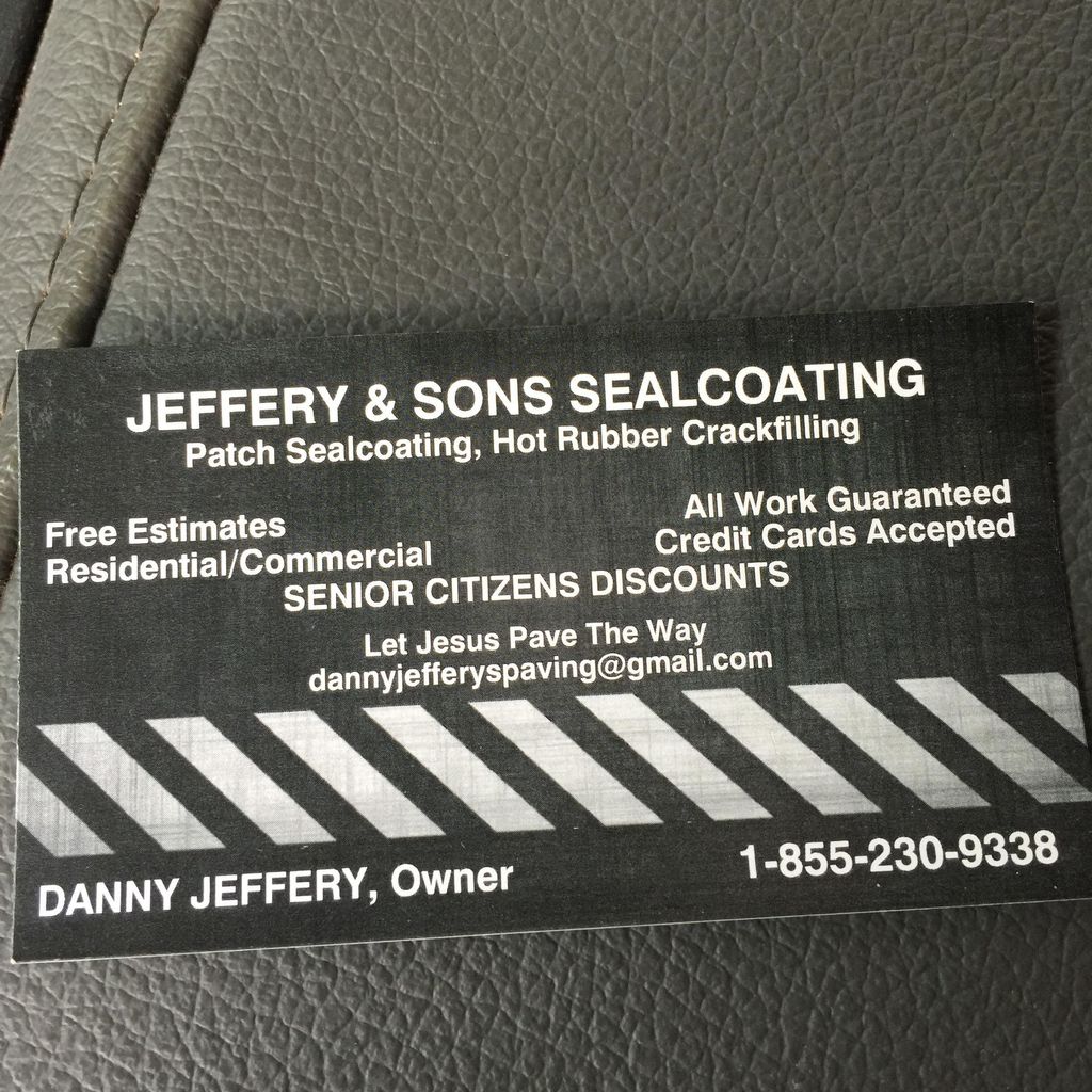 Jeffery and Sons Asphalt Maintenance