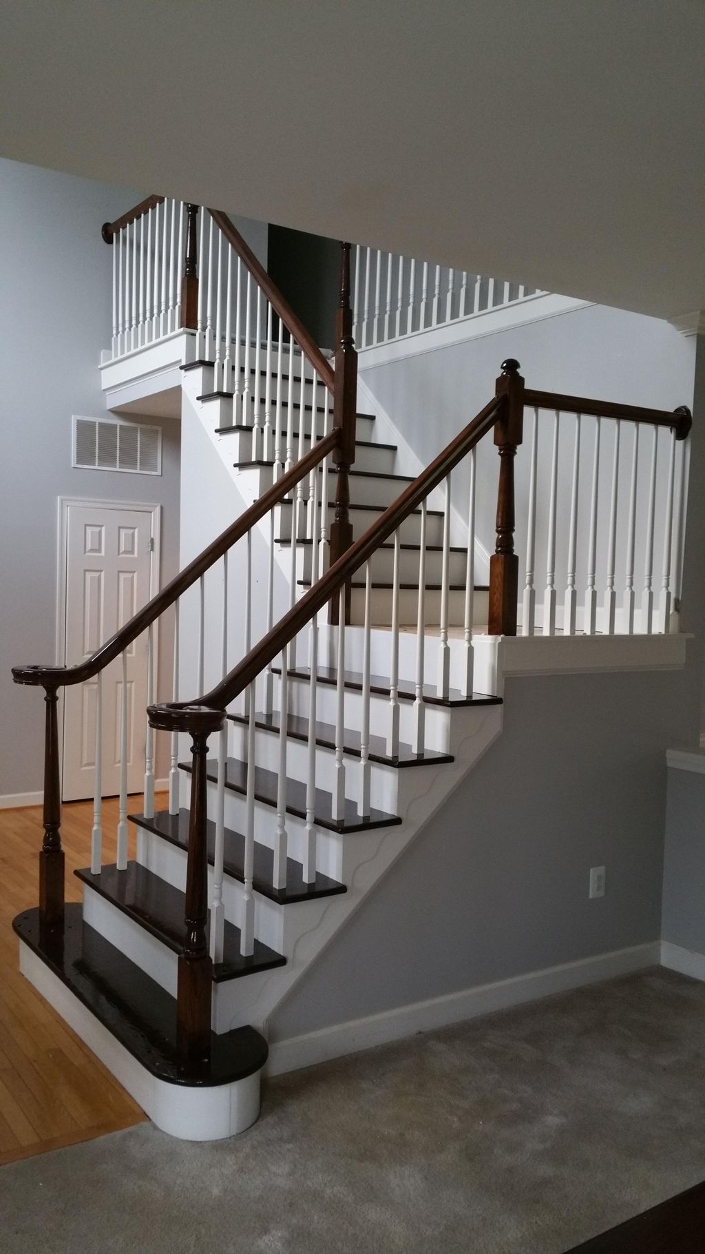 stair stain and paint..