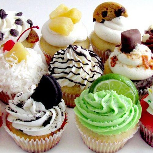 Assorted cupcakes for corporate events