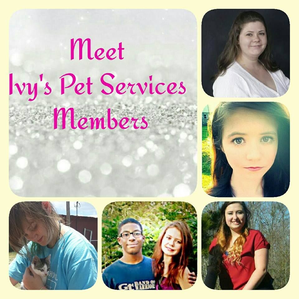 Meet our staff of Ivy's Pet Services