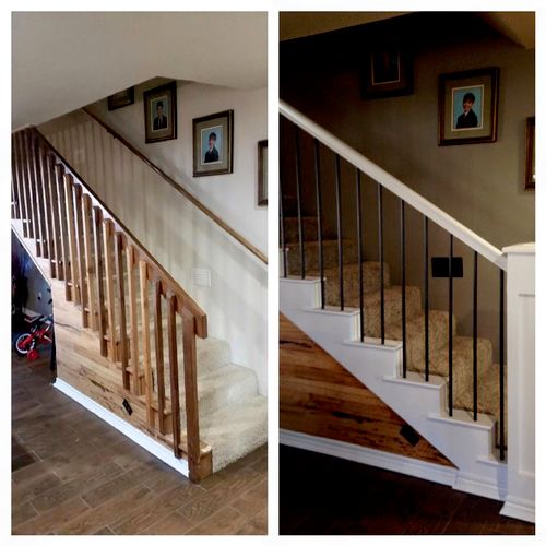 Stairs remodel