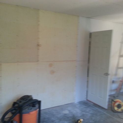 new drywall meets existing drywall