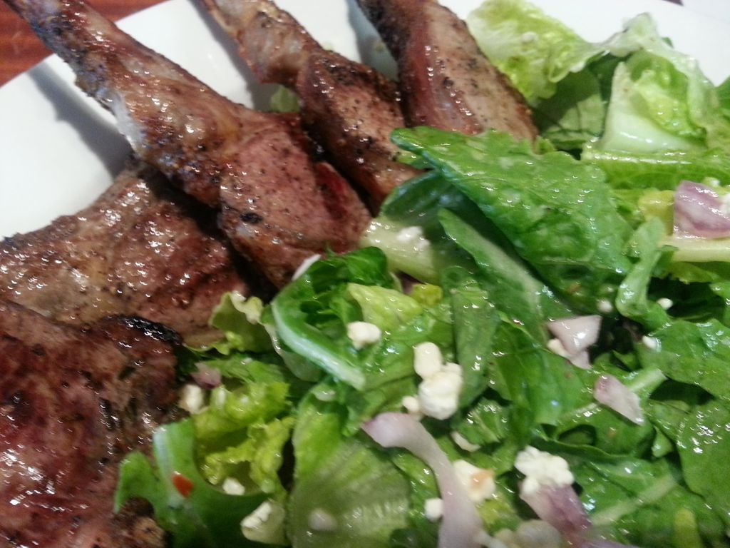 Grilled Lamb Chop Salad