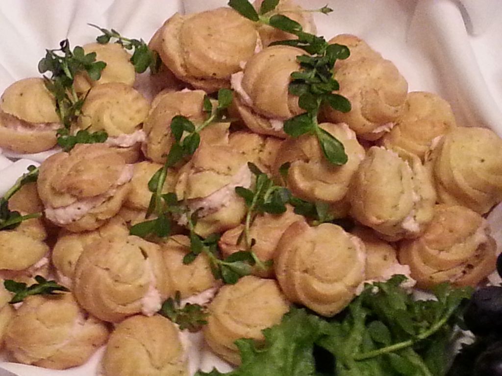 Chicken Salad Profiteroles