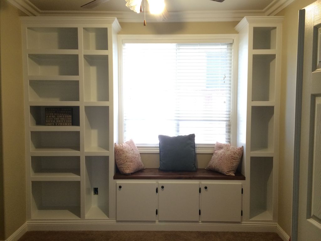 Took a blank wall and installed a custom window se