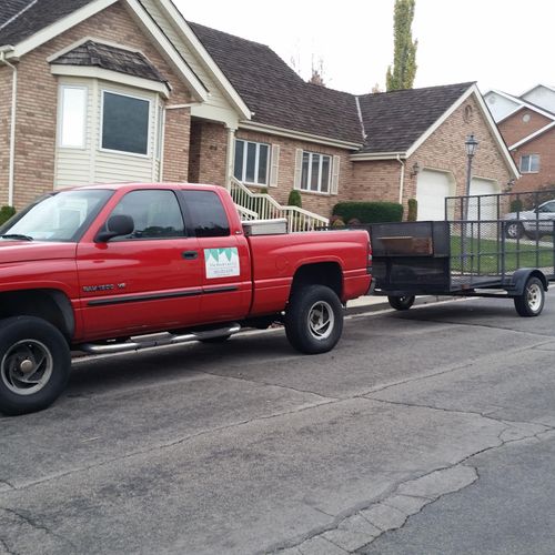 This truck and trailer is ready to help you move o