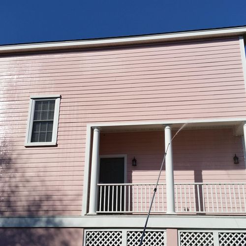"The pink house" Isle of Palms. Before..