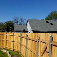 Cedar Fence Install