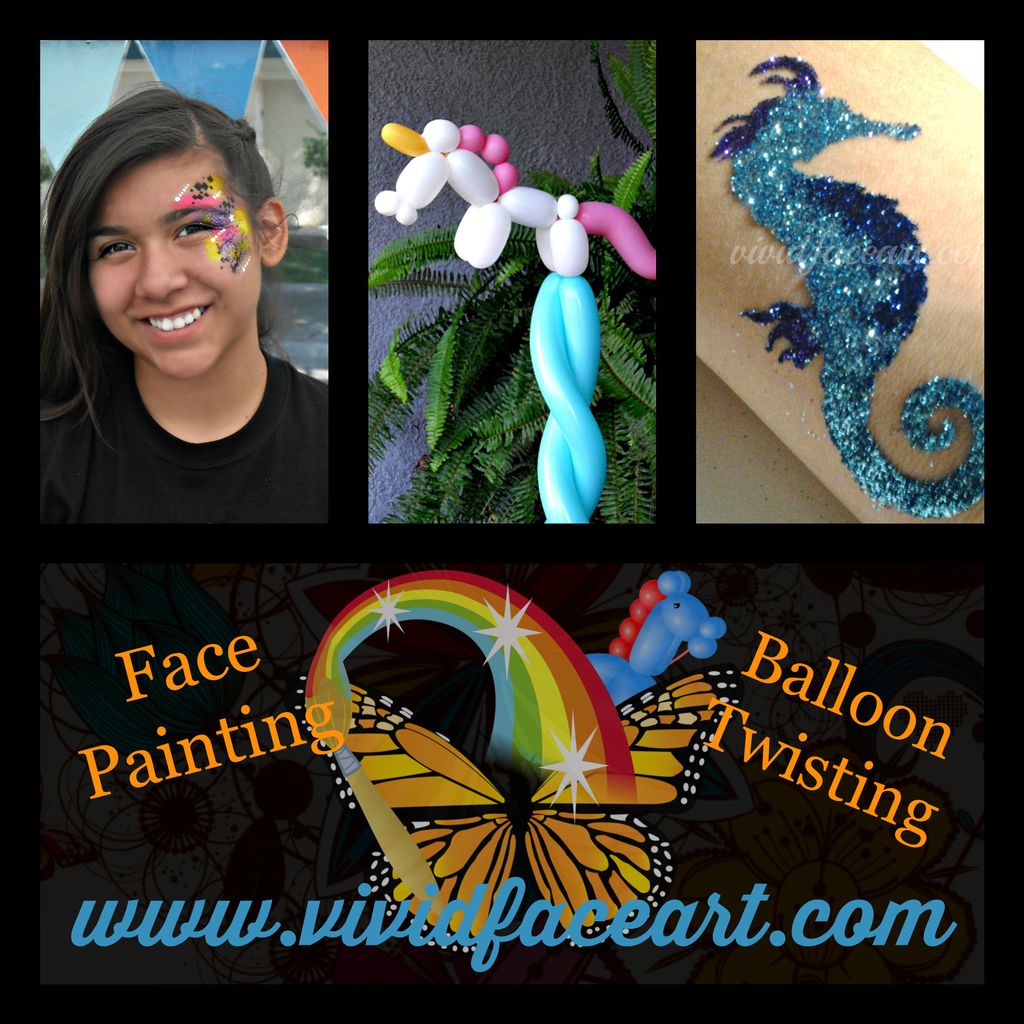 Vivid Face Art- Face Painting & Balloon Twisting
