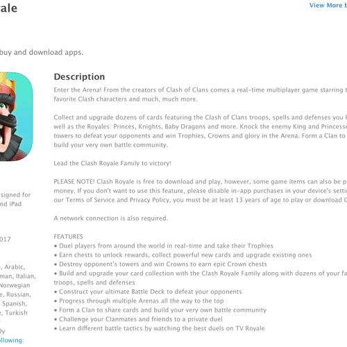 App Store description and optimization read and do