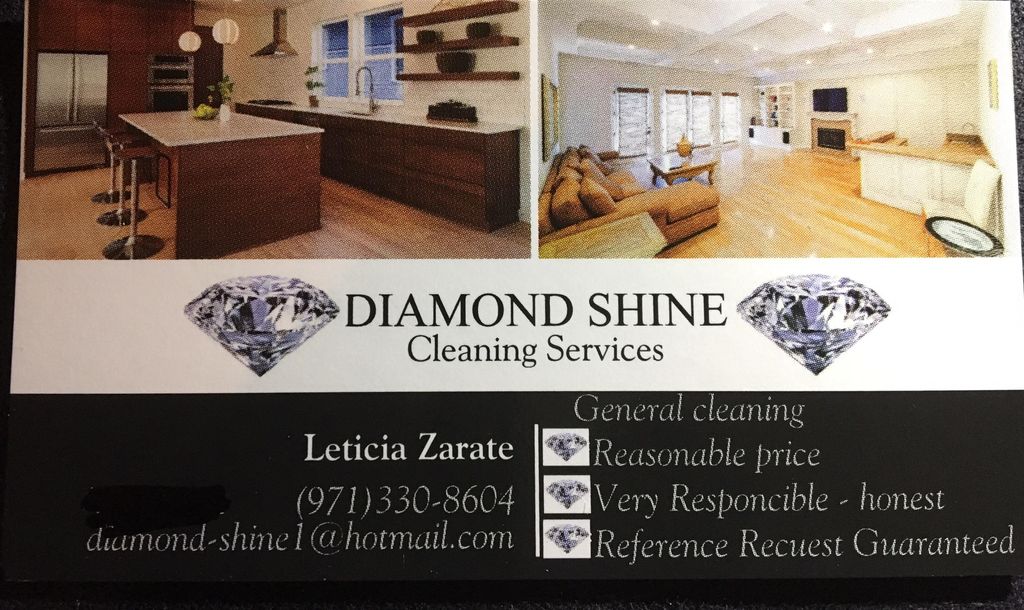 Diamond shine cleaning service