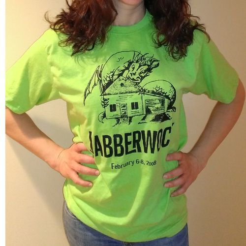 Jabberwock Promotional T-shirt - Ad Design