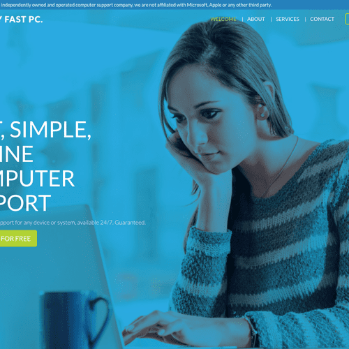 My Fast PC | Custom Website Design