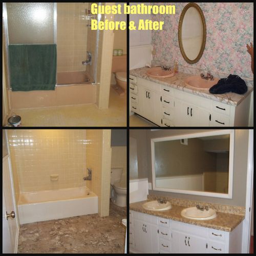 Bathroom makeover/ Total renovation