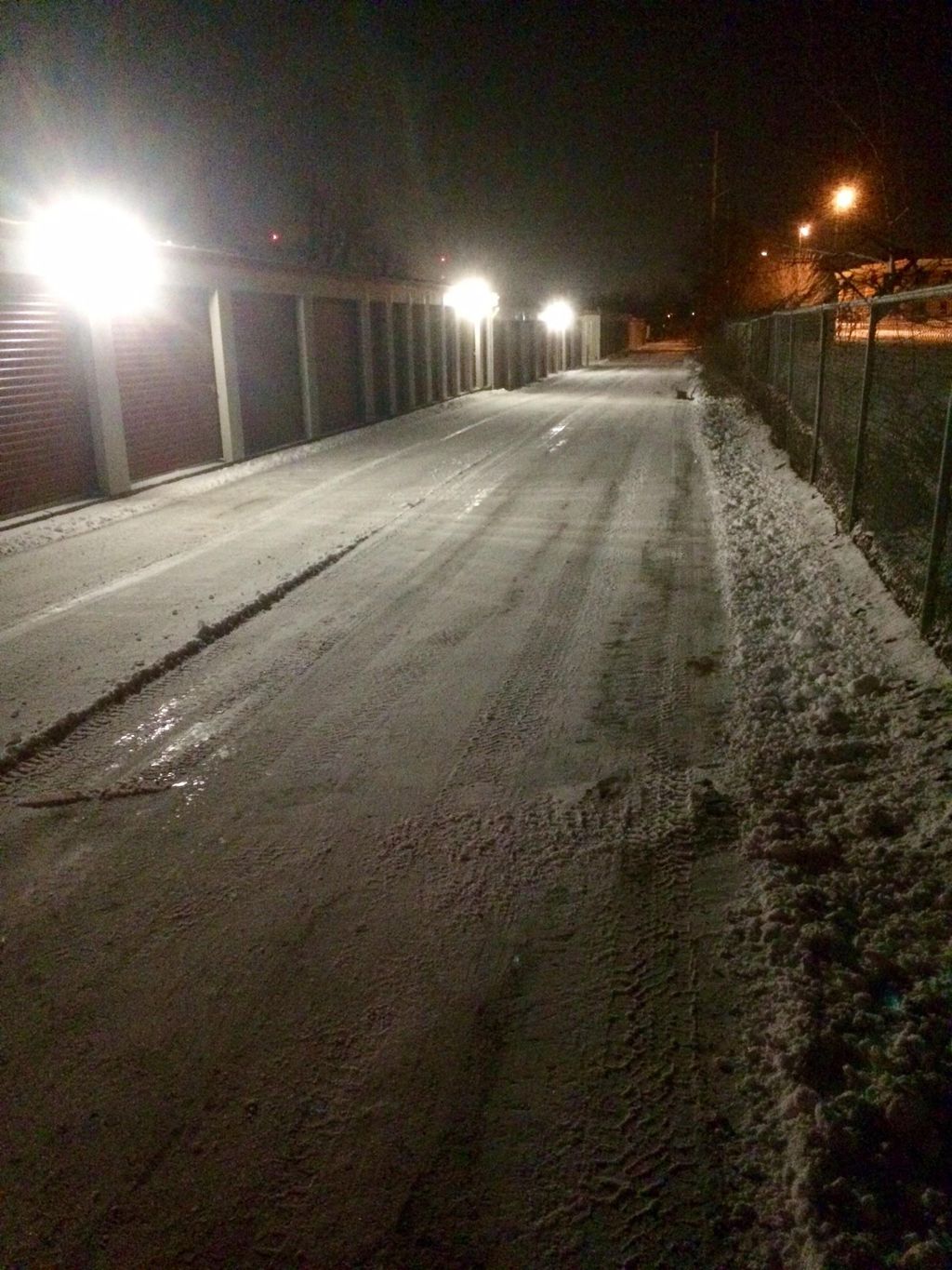 Storages units I plow for