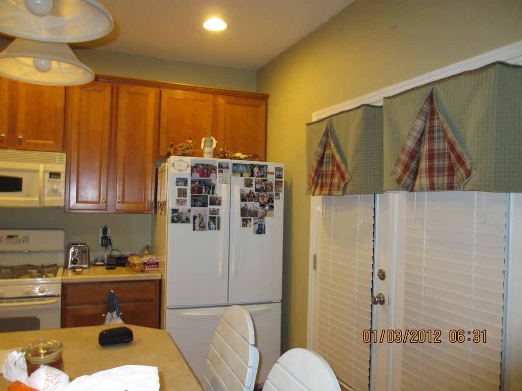 New kitchen cabinets and paint.