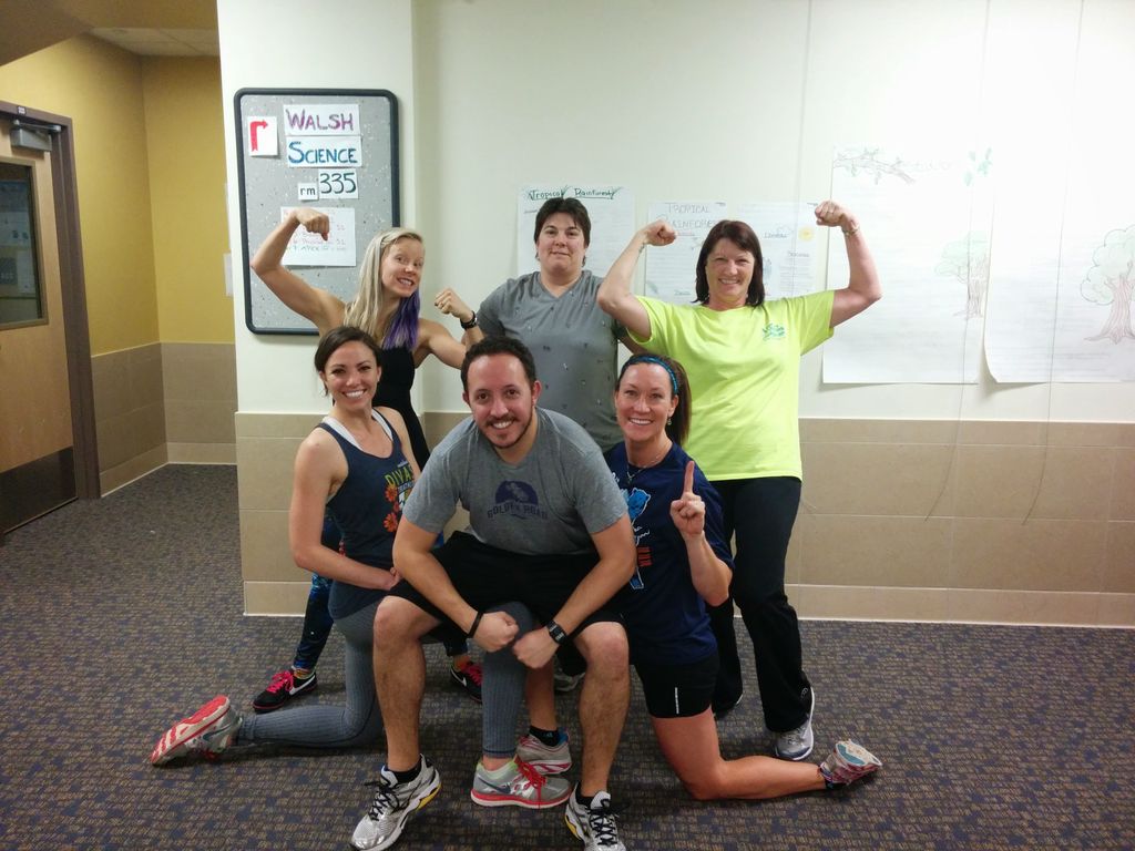 My rockstars showing off their guns!