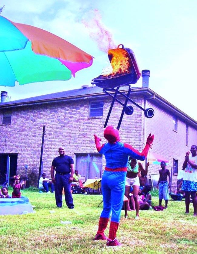 The world's MOST extreme Spiderman performer
