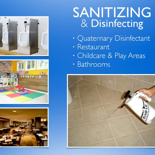 Sanitizing & Disinfecting
