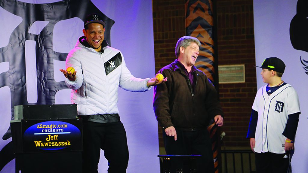 Performing magic with MVP and Triple Crown winner,