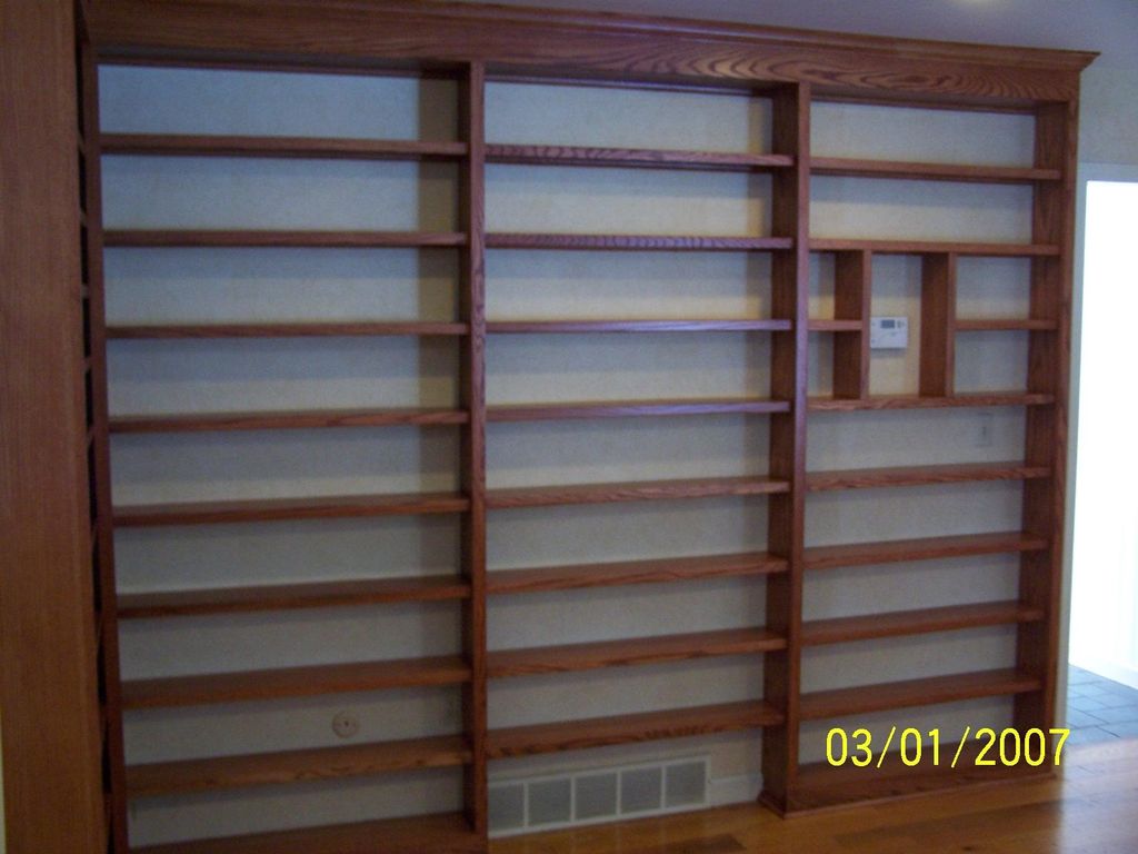 Custom Built Bookshelves 