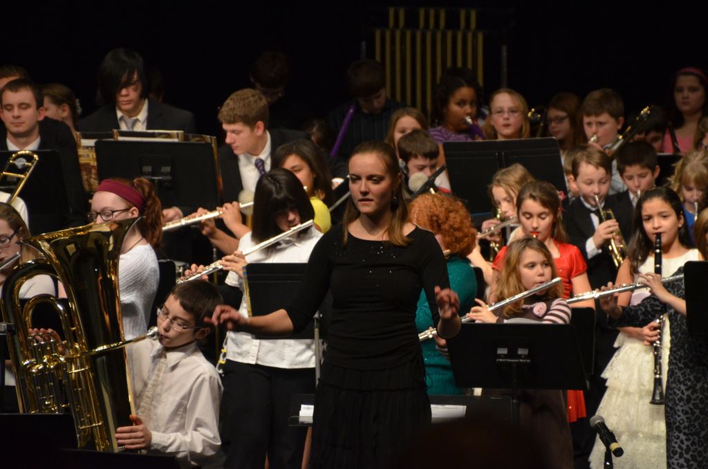 conducting holiday concert