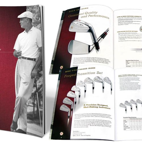 40 Page Product Catalog for Ben Hogan  Print & Di
