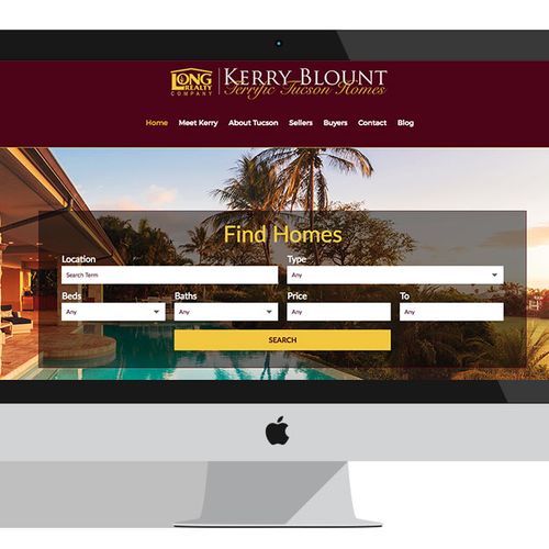 Tucson custom web design with MLS listings IDX int