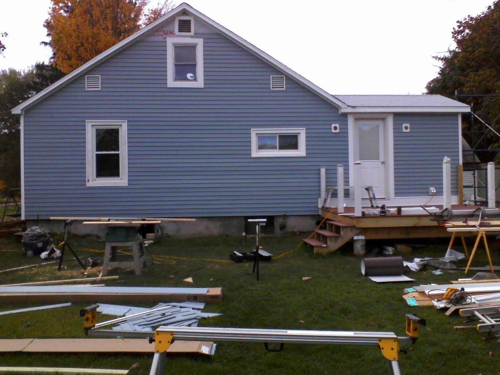 New siding 