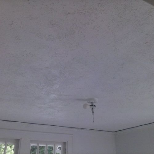 Textured ceilings