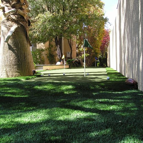 Putting Green & Synthetic Turf