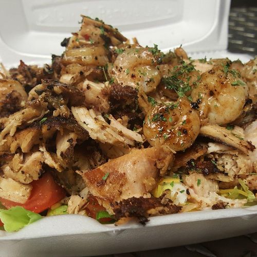 Chicken & Shrimp Salad