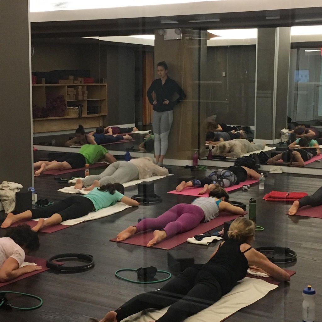Mat class at Equinox 76th st. 