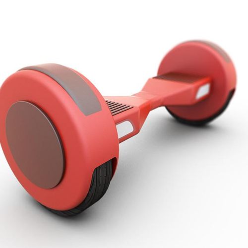Custom scooter designed in Autodesk Inventor and A