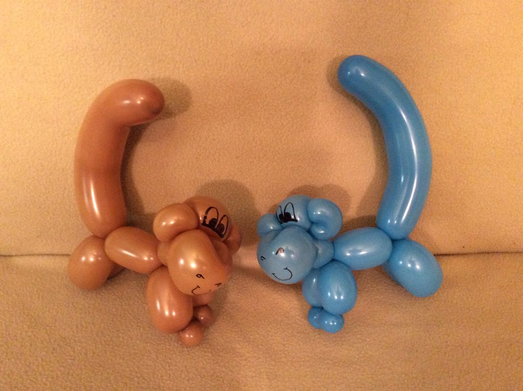 Monkey An example of some of he smimple balloon ar