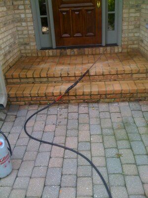 brick cleaning and sealing
