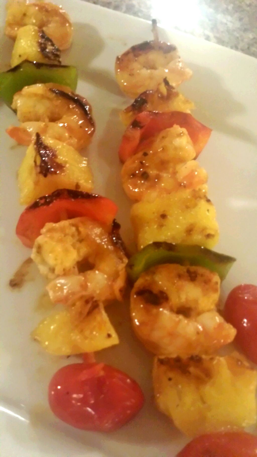 Carib Shrimp Kabobs