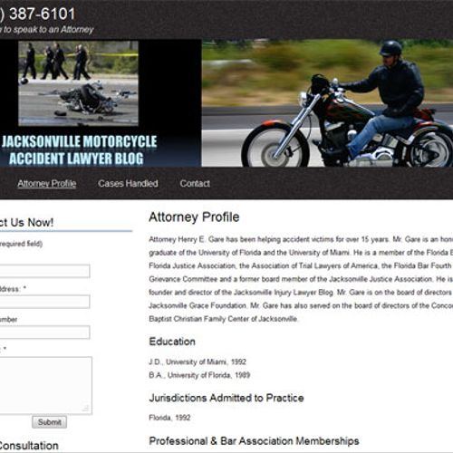 Jacksonville Motorcycle Lawyer Blog (www.jacksonvi