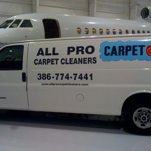 We can clean your home, your RV, your airplane or 