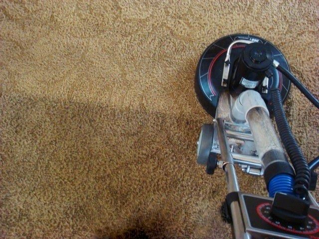 A picture of our machine showing the front area cl