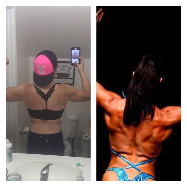 My own Transformation to compete from June to Octo