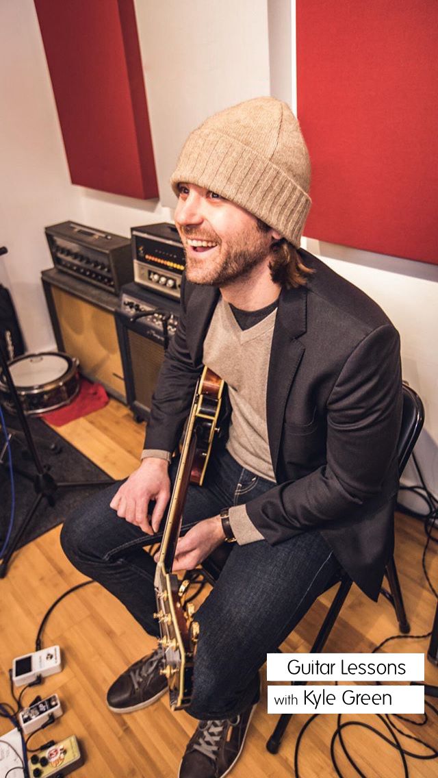 In the studio!