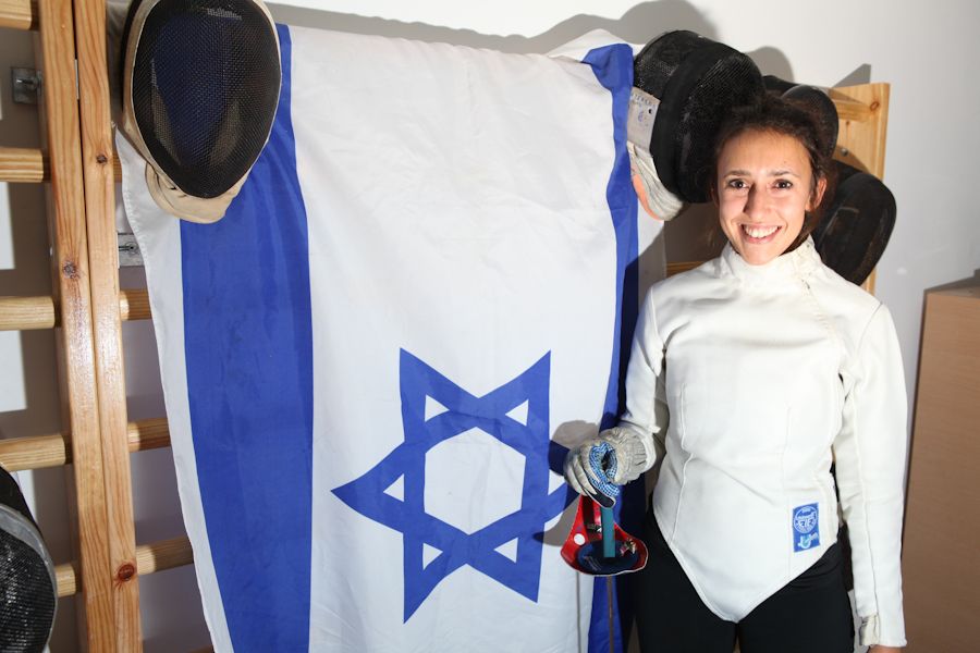 Fencing champion of Israel.