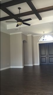 Laminate floor installation, Crown, door and base 