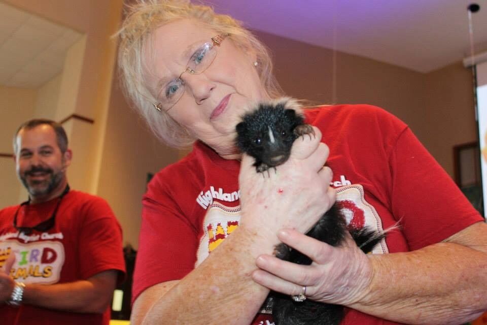 Fostered a skunk