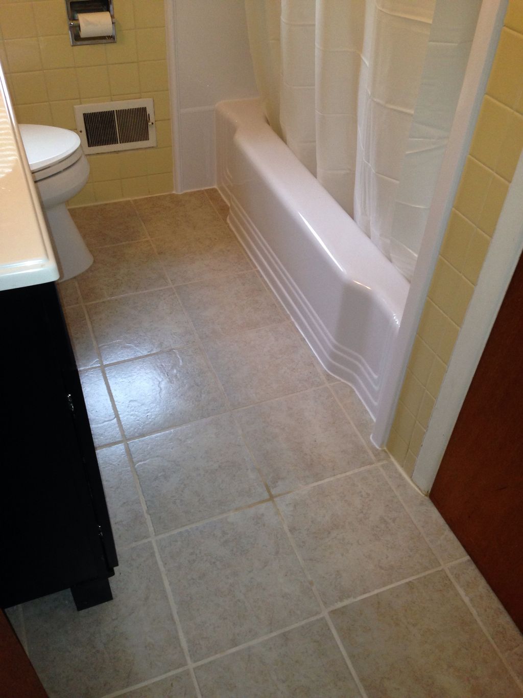 Tile flooring 