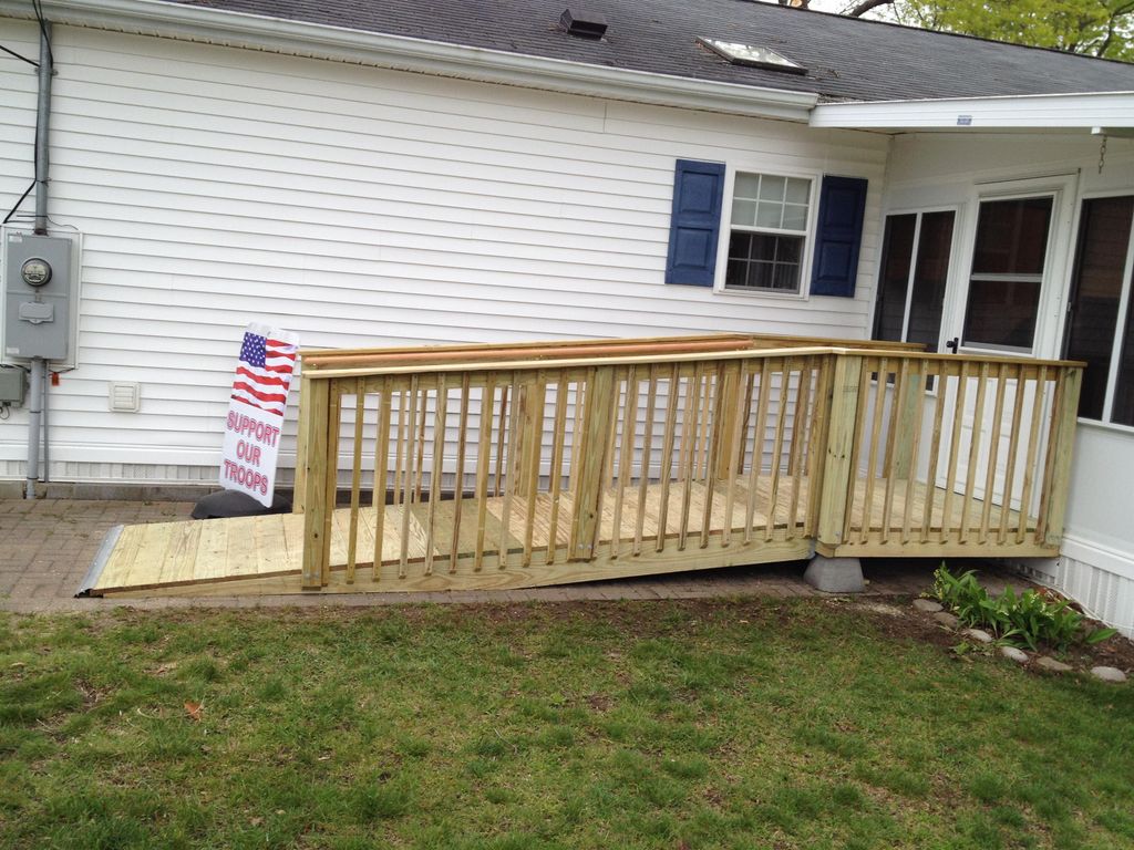 Handicap Ramp built